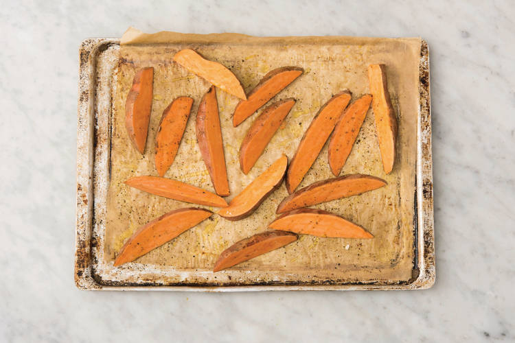 ROAST THE SWEET POTATO