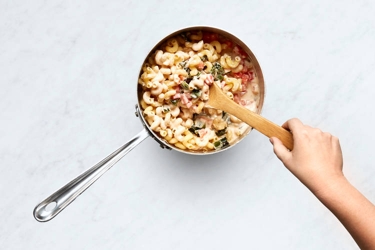 Mix Mac and Cheese