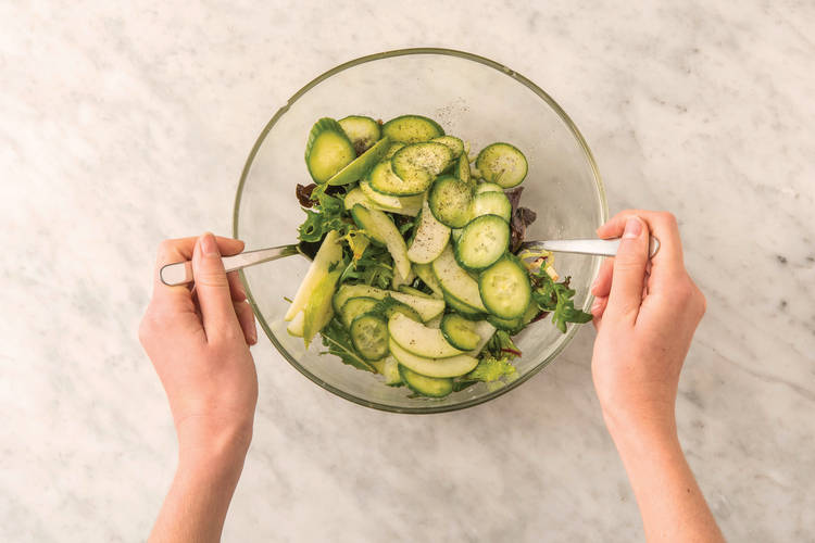 MAKE THE SALAD