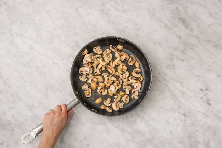 Cook the Mushrooms