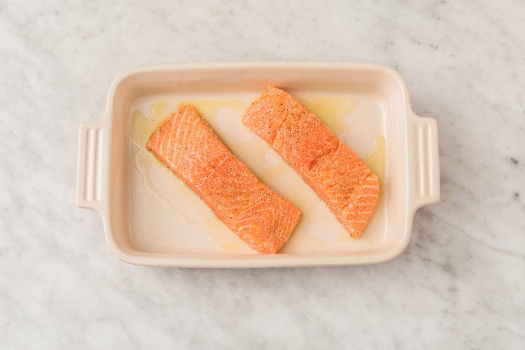 BAKE SALMON