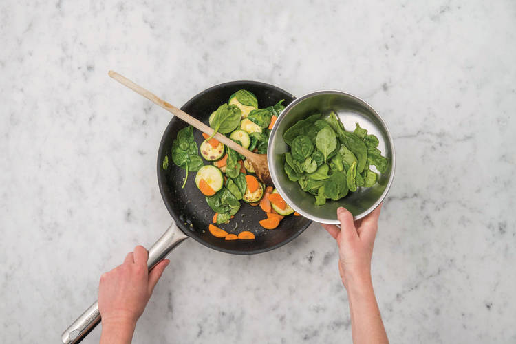 COOK THE VEGGIES