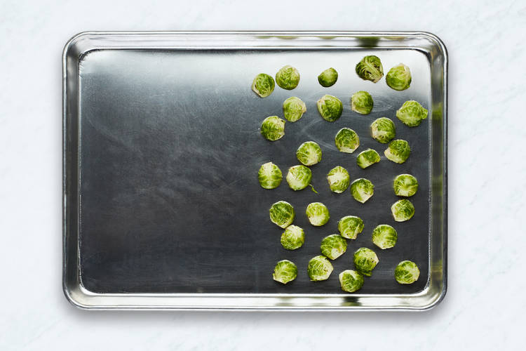 Arrange Brussels Sprouts