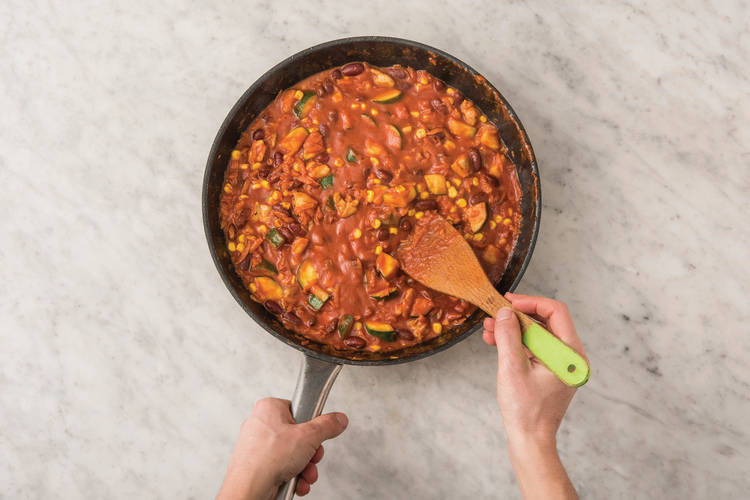 FINISH THE CHICKEN CHILLI