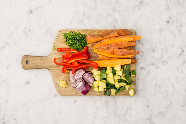 Förbered grönsaker