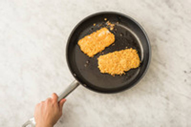 Heekfilet bakken