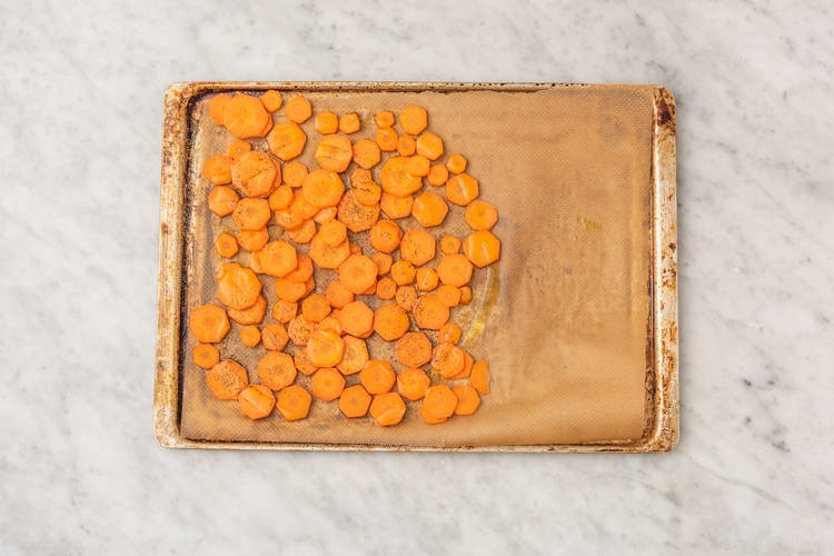 Karotten vorbereiten