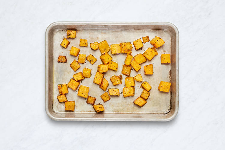 Roast Squash and Simmer Stock