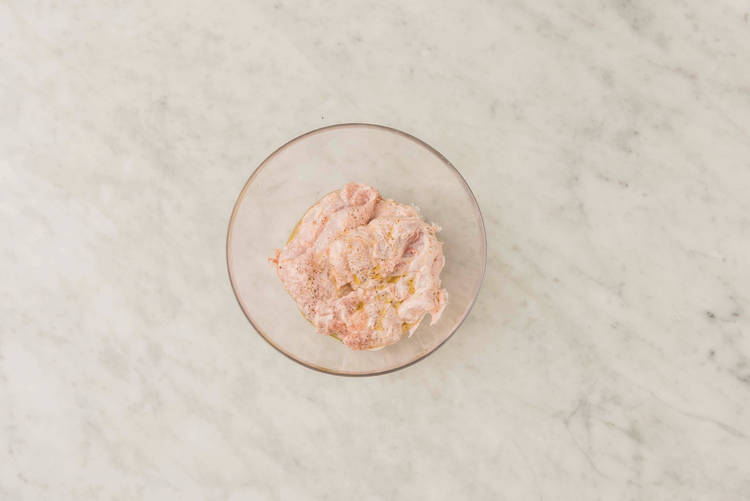 MARINATE THE CHICKEN