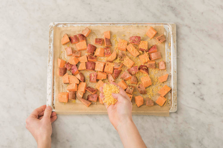 BAKE THE SWEET POTATO