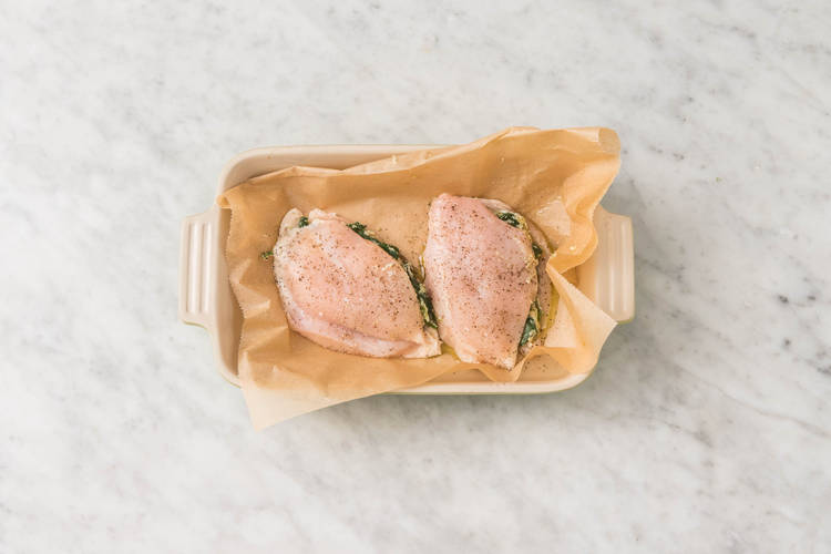 Kipfilet bakken