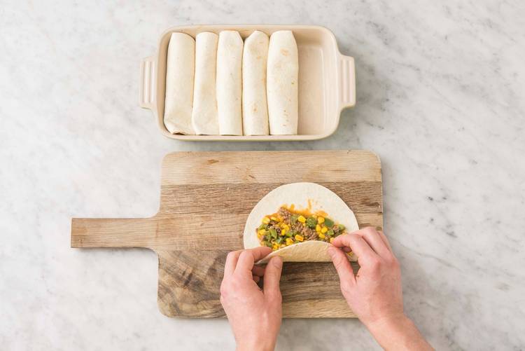 ASSEMBLE ENCHILADAS