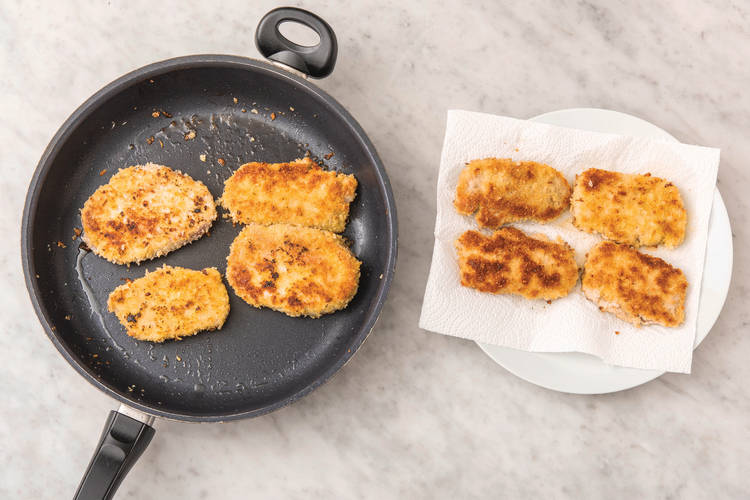 COOK THE PORK SCHNITZELS