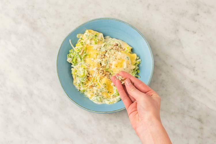 Pasta vollenden