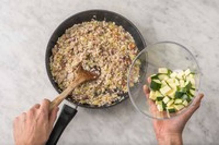 Terminer le risotto