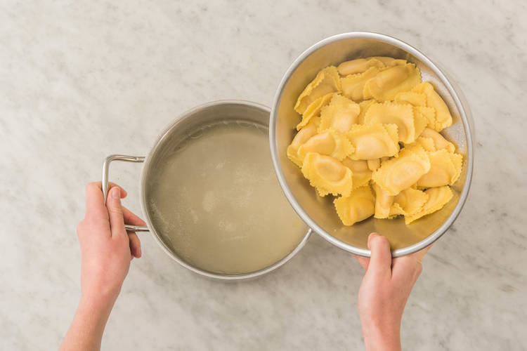 COOK RAVIOLI