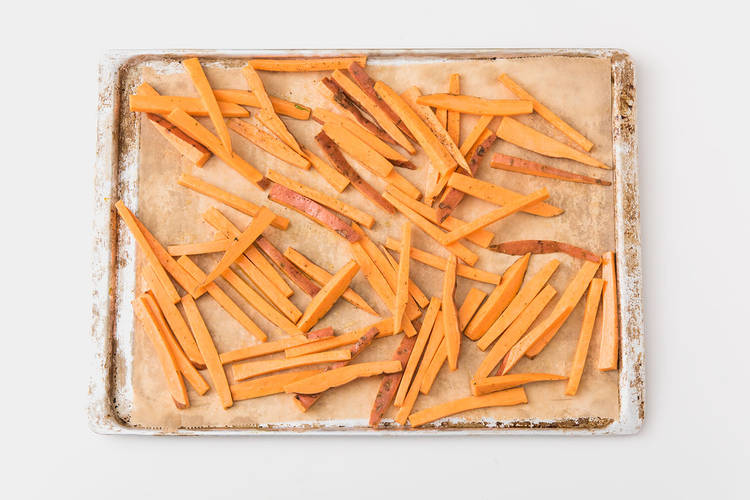 Roast the Sweet Potatoes