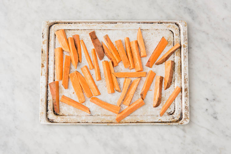 Roast the Sweet Potatoes