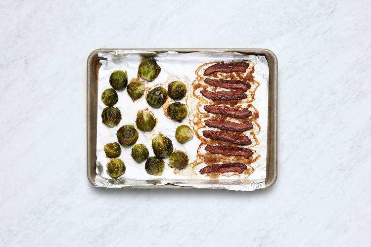 Roast Brussels Sprouts and Bacon