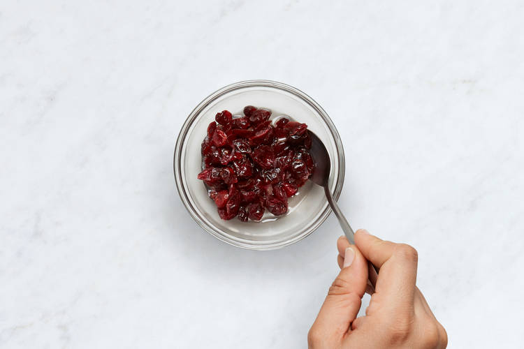 Marinate Cranberries