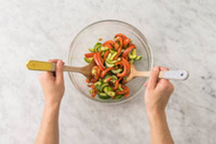 Salade maken