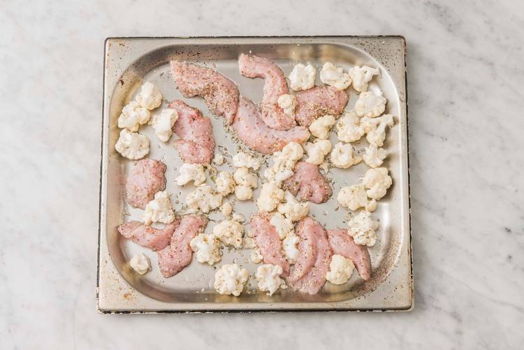 BROIL TURKEY AND VEG