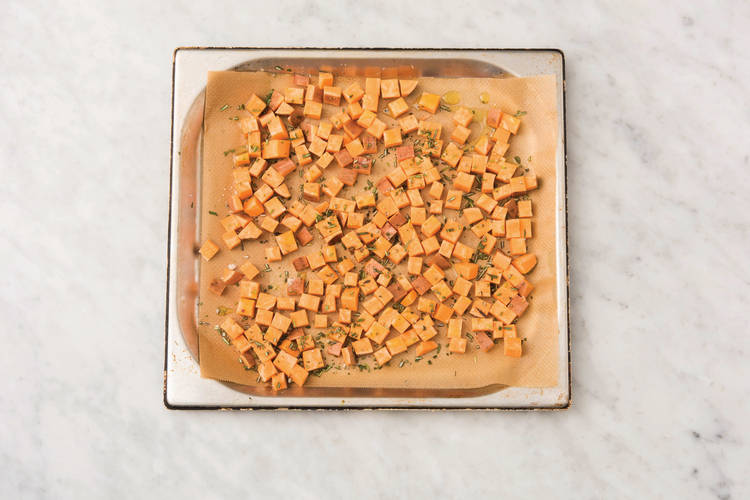 ROAST THE SWEET POTATO