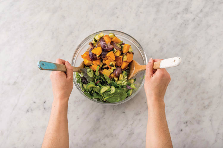 MAKE THE SALAD