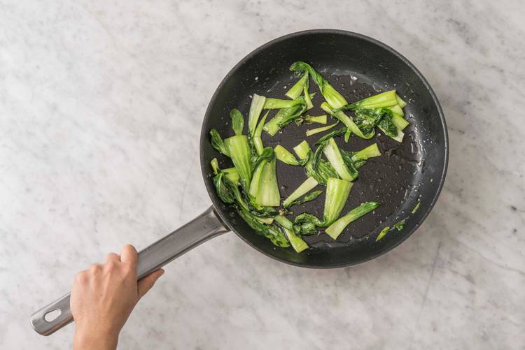 Fry the Bok Choy