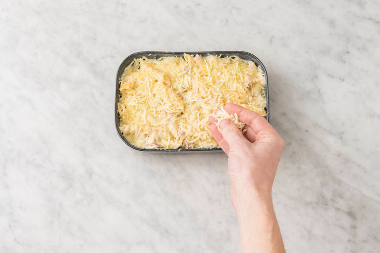 Gratinera i ugnen