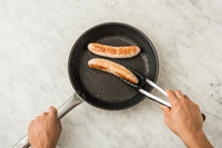 Cuire la saucisse