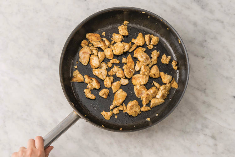 Cook the chicken