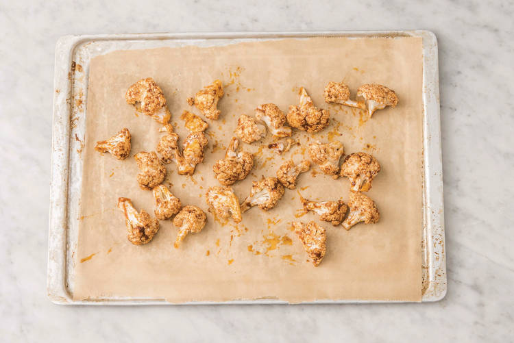 Roast the cauliflower