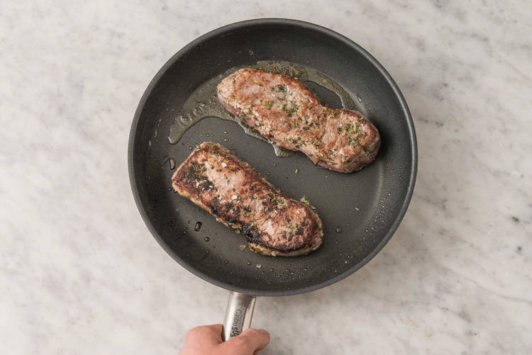 Cook the beef