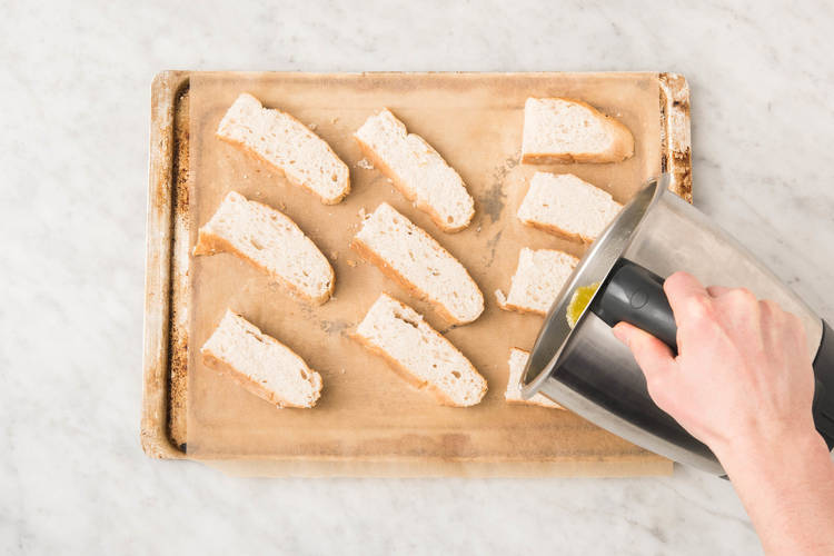 FÜR DAS KNOBLAUCHBROT