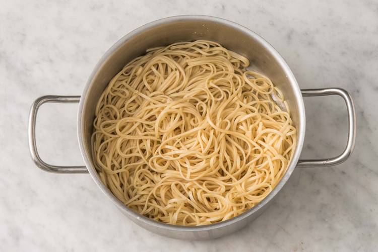 Add the Linguine