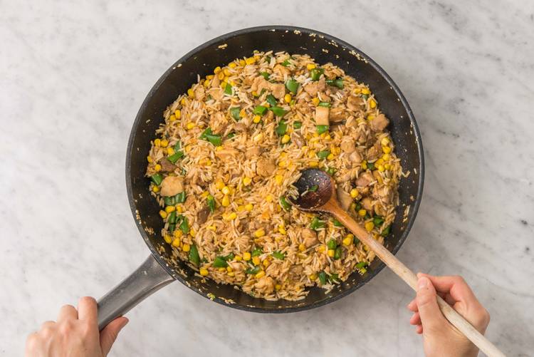 Add the Rice