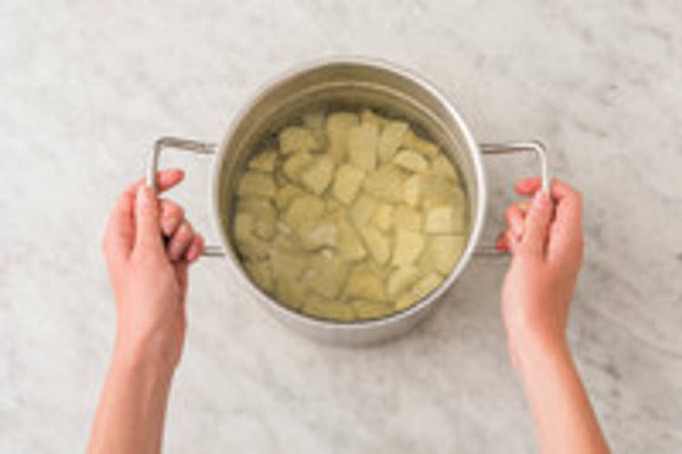 Aardpeerpuree maken