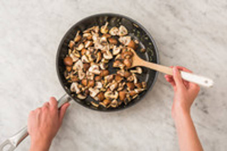 Champignons bakken