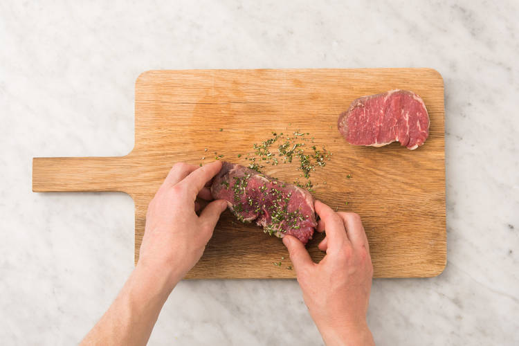 STEAK VORBEREITEN