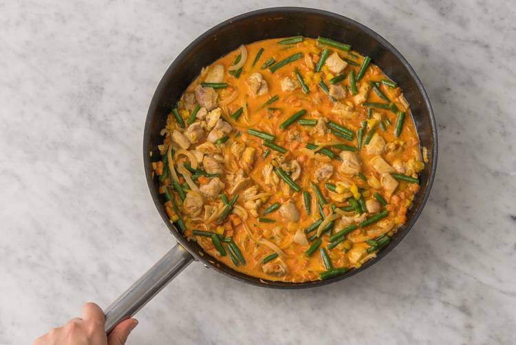 Curry koken