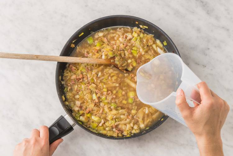 Add the Orzo