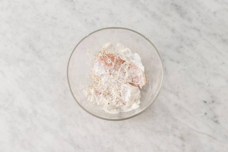 Hähnchen marinieren