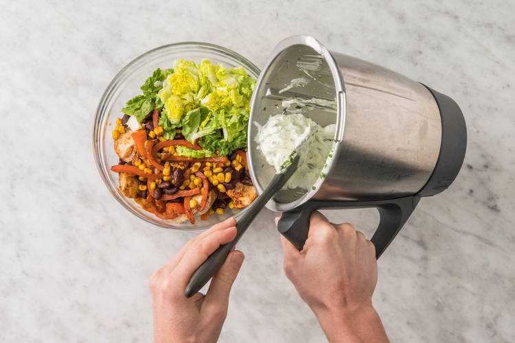 SALAT FERTIGSTELLEN