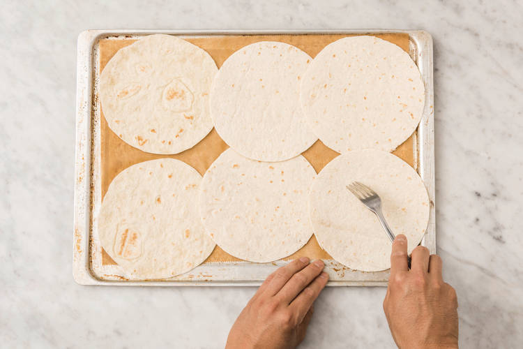 PREPARE THE TORTILLAS