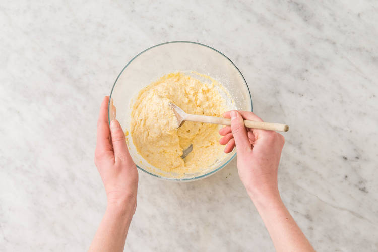 MAKE CORNBREAD MIXTURE