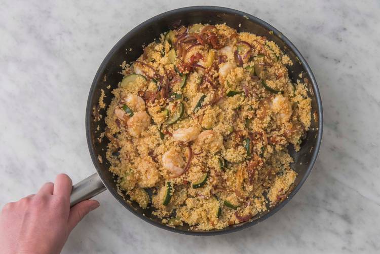 Stir in the Couscous