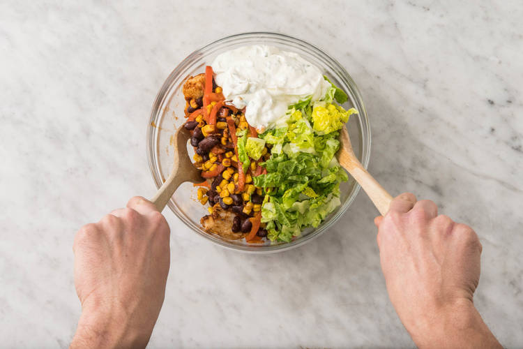 SALAT FERTIGSTELLEN