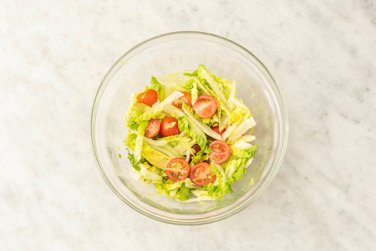 Salade maken