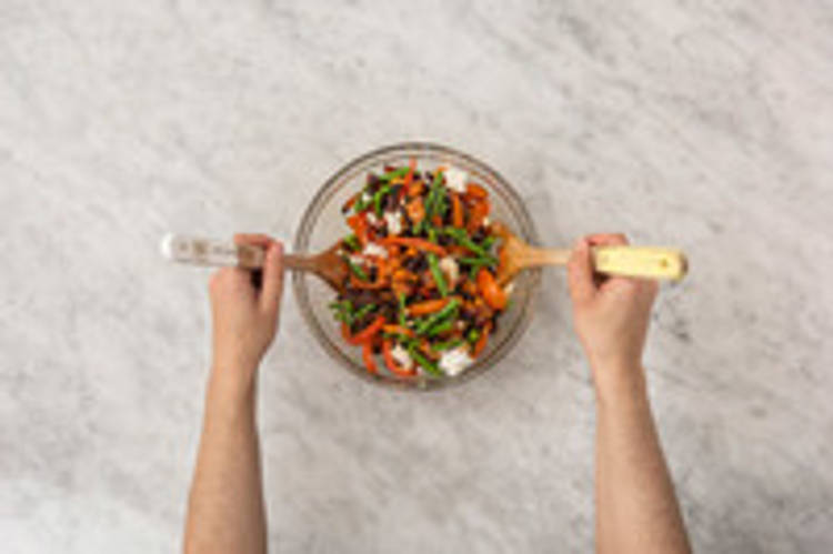 Salade maken